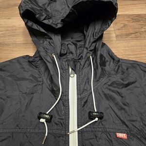 OBEY Clothing Men's Sz Medium Black Light Weight Parka